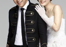 邓超婚礼背景,梦幻背景下的爱情盛宴