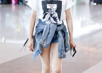 明星搭配t恤,T恤搭配的时尚秘籍解析